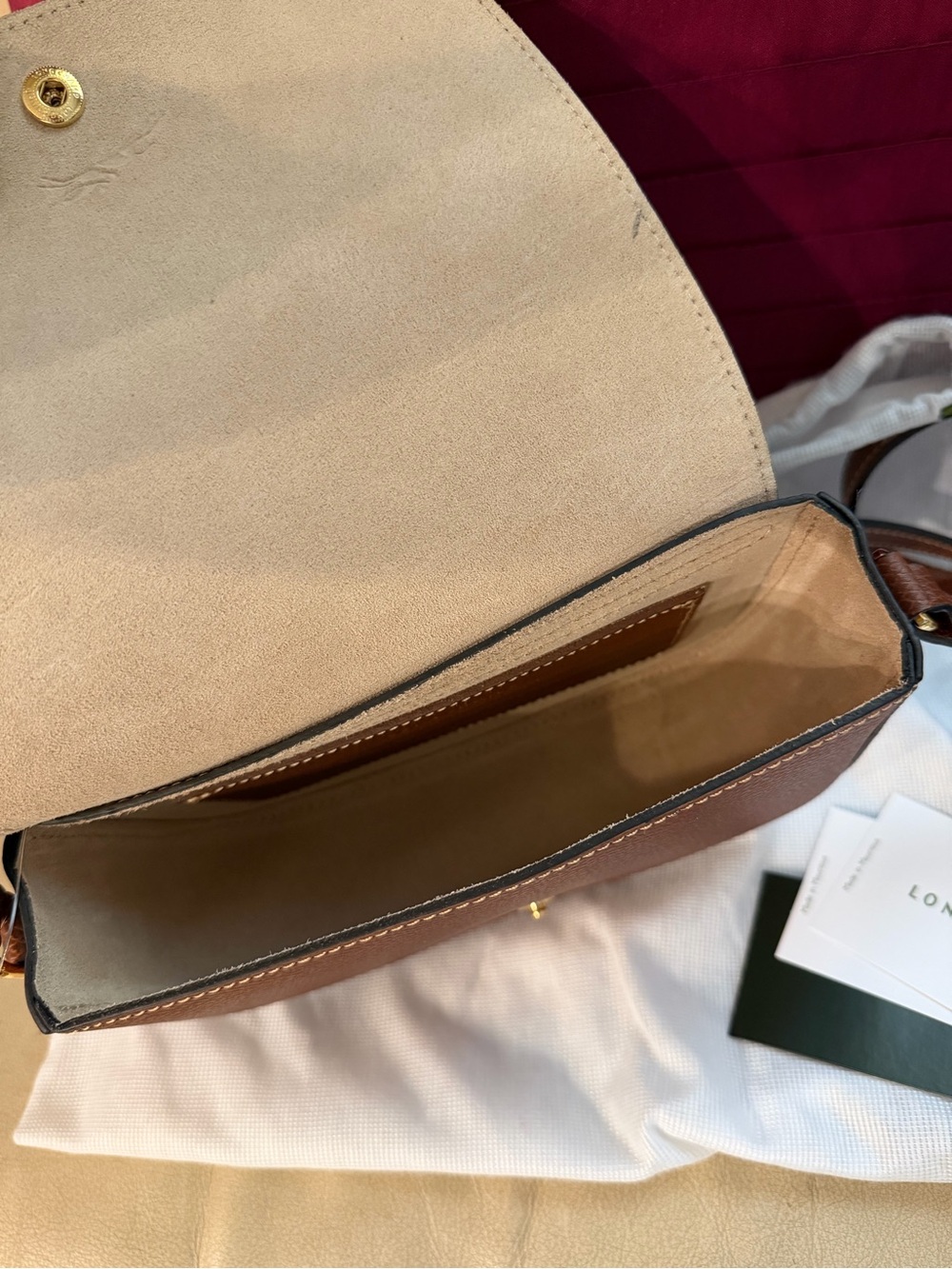 Longchamp Epure Leather Crossbody bag - Picture 9 of 16